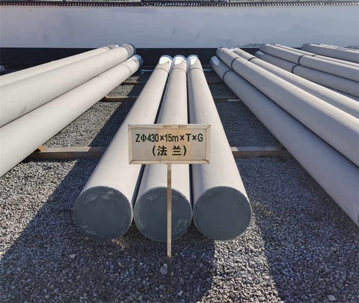 波密430×15米×T×G砼电力电杆